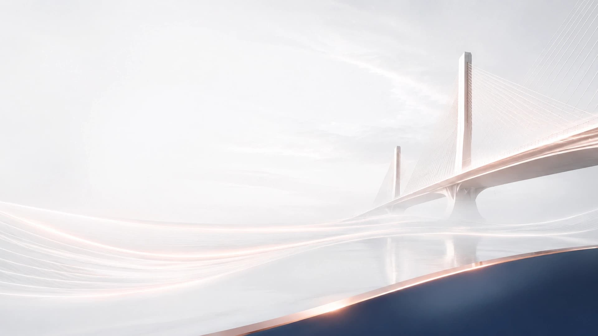 Element Bridge services wallpaper with fleet vehicles beneath a bridge motif